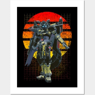 MBF-P01 Gundam Astray Gold Frame Posters and Art